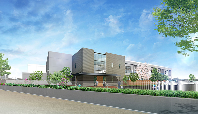 写真：（仮称）印旛児童相談所イメージ